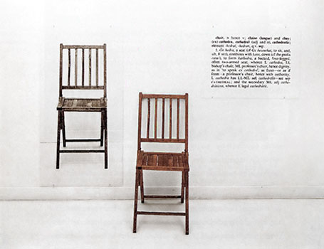 Kosuth_OneAndThreeChairs1965