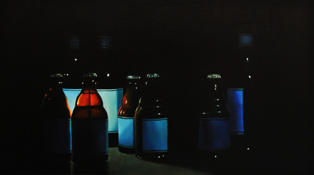 Eight Blue Bottles