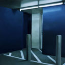Thumbnail of image Untitled (Doors, Machine Room & Stairs (Blue Level))